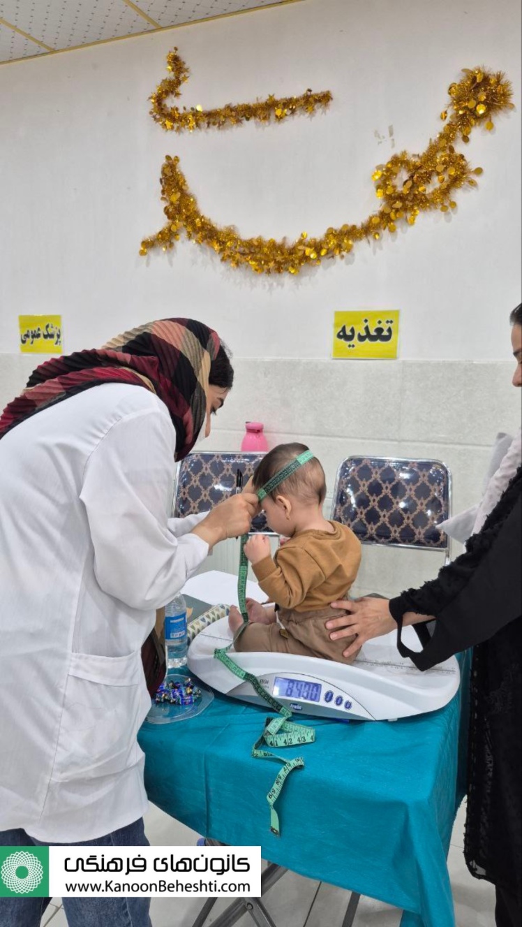  برگزاری رویداد پایش سلامت کودکان و نوجوانان منطقه کم‌برخوردار ورامین 